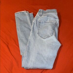 Blue Light Wash Skinny Jeans